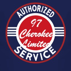 Authorized Service 1997 Grand Cherokee Limited Dark T Shirt