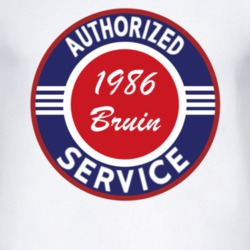 Authorized Service 1986 Chevy Bruin T Shirt