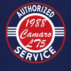 Authorized Service 1988 Chevy Camaro LT5 Dark T Shirt