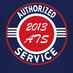 Authorized Service 2013 Cadillac ATS Dark T Shirt