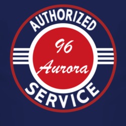 Authorized Service 1996 Oldsmobile Aurora Dark T Shirt