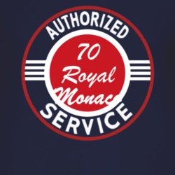 Authorized Service 1970 Dodge Royal Monaco Dark T Shirt