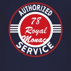 Authorized Service 1978 Dodge Royal Monaco Dark T Shirt