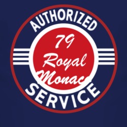 Authorized Service 1979 Dodge Royal Monaco Dark T Shirt