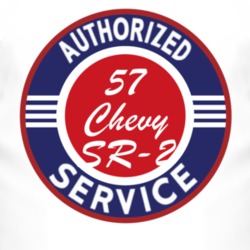 Authorized Service 1957 Chevy Chevy SR-2 T Shirt