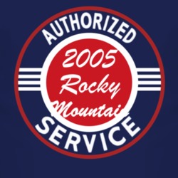 Authorized Service 2005 Liberty Rocky Mountain Dark T Shirt