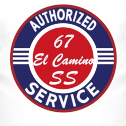 Authorized Service 1967 CHEVROLET EL CAMINO SS T Shirt
