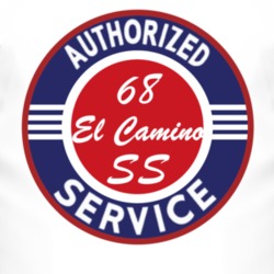 Authorized Service 1968 CHEVROLET EL CAMINO SS T Shirt