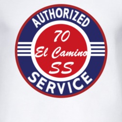 Authorized Service 1970 CHEVROLET EL CAMINO SS T Shirt