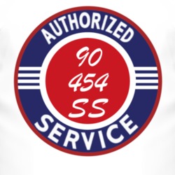 Authorized Service 1990 Chevy 454 SS T Shirt
