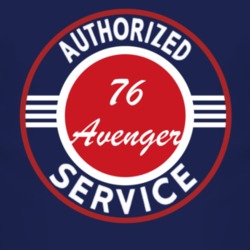 Authorized Service 1976 Chrysler Avenger Dark T Shirt