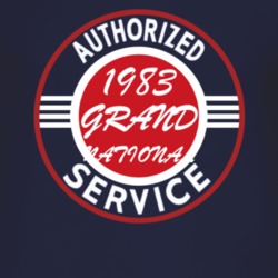 Authorized Service 1983 BUICK GRAND NATIONAL Dark T Shirt