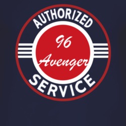 Authorized Service 1996 Dodge Avenger Dark T Shirt