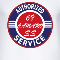 Authorized Service 1969 CHEVY CAMARO SS T Shirt