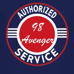 Authorized Service 1998 Dodge Avenger Dark T Shirt