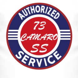 Authorized Service 1973 CHEVY CAMARO SS T Shirt