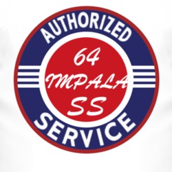 Authorized Service 1964 CHEVY IMPALA SS T Shirt