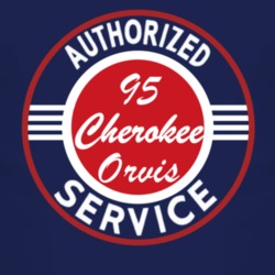 Authorized Service 1995 Grand Cherokee Orvis Dark T Shirt