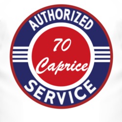 Authorized Service 1970 Chevy Caprice T Shirt