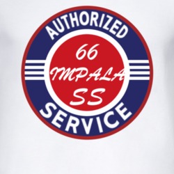 Authorized Service 1966 CHEVY IMPALA SS T Shirt