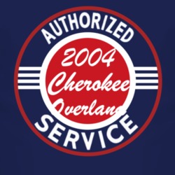 Authorized Service 2004 Grand Cherokee Overland Dark T Shirt