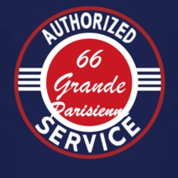 Authorized Service 1966 Pontiac Grande Parisienne Dark T Shirt