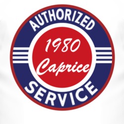 Authorized Service 1980 Chevy Caprice T Shirt