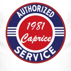 Authorized Service 1981 Chevy Caprice T Shirt
