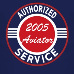 Authorized Service 2005 Lincoln Aviator Dark T Shirt