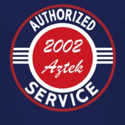 Authorized Service 2002 Pontiac Aztek Dark T Shirt