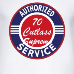 Authorized Service 1970 Oldsmobile Cutlass Supreme T Shirt