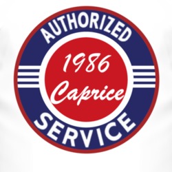 Authorized Service 1986 Chevy Caprice T Shirt