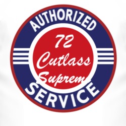 Authorized Service 1972 Oldsmobile Cutlass Supreme T Shirt