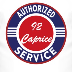Authorized Service 1992 Chevy Caprice T Shirt