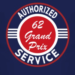 Authorized Service 1962 Pontiac Grand Prix Dark T Shirt