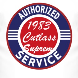 Authorized Service 1983 Oldsmobile Cutlass Supreme T Shirt