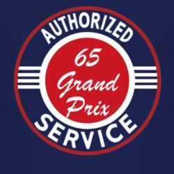 Authorized Service 1965 Pontiac Grand Prix Dark T Shirt