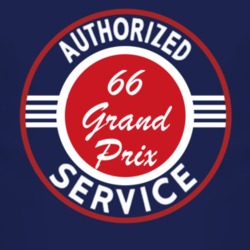 Authorized Service 1966 Pontiac Grand Prix Dark T Shirt