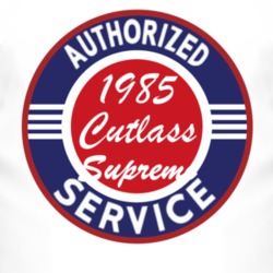 Authorized Service 1985 Oldsmobile Cutlass Supreme T Shirt