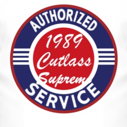 Authorized Service 1989 Oldsmobile Cutlass Supreme T Shirt