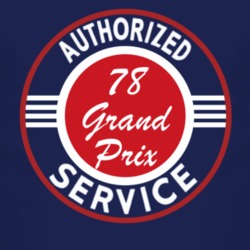 Authorized Service 1978 Pontiac Grand Prix Dark T Shirt