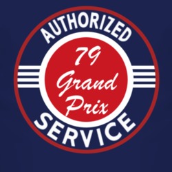 Authorized Service 1979 Pontiac Grand Prix Dark T Shirt