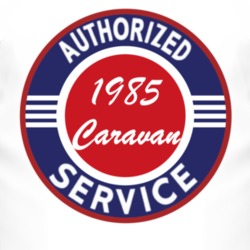 Authorized Service 1985 Dodge Caravan T Shirt