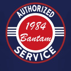 Authorized Service 1984 Bantam Dark T Shirt