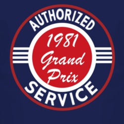 Authorized Service 1981 Pontiac Grand Prix Dark T Shirt