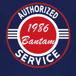 Authorized Service 1986 Bantam Dark T Shirt