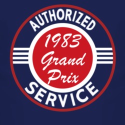 Authorized Service 1983 Pontiac Grand Prix Dark T Shirt