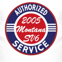 Authorized Service 2005 Pontiac Montana SV6 T Shirt