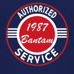 Authorized Service 1987 Bantam Dark T Shirt