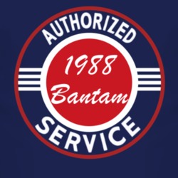 Authorized Service 1988 Bantam Dark T Shirt